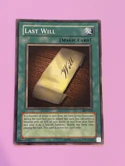 Yu-Gi-Oh! TCG Last Will Starter Deck Yugi SDY-039 Unlimited Common LP - Image 1