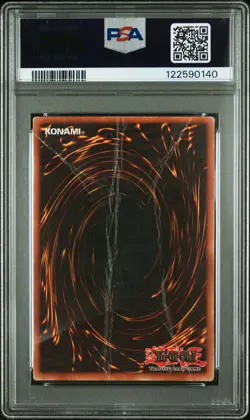 2002 YU-GI-OH! STARTER DECK: KAIBA #001 BLUE-EYES WHITE DRAGON PSA 1 - Image 2