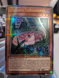 YuGiOh! Danger!U TsuchinokoU RA04-EN027 Quarter Century Rare 1st Ed - Image 1