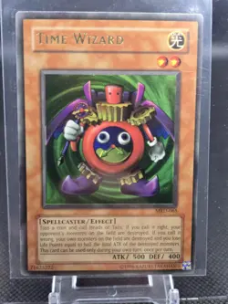 Yu-Gi-Oh! TCG Time Wizard Metal Raiders MRD-065 Unlimited Ultra Rare MP - Image 1