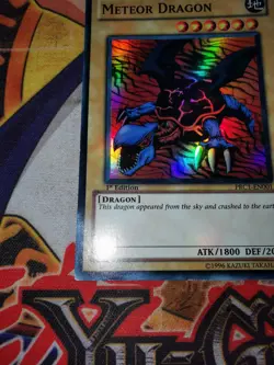 Meteor Dragon prc1-en001 1st Edition (LP) Super Rare Yu-Gi-Oh! - Image 4
