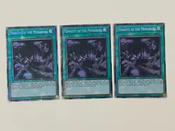 Yugioh Tenacity of the Monarchs x 3 - 1st Edition Starlight Rare NM - Free Holo - Image 1