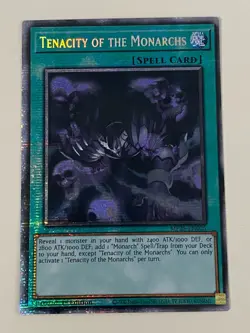 Yugioh Tenacity of the Monarchs x 3 - 1st Edition Starlight Rare NM - Free Holo - Image 3