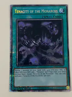 Yugioh Tenacity of the Monarchs x 3 - 1st Edition Starlight Rare NM - Free Holo - Image 4