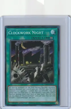 Yugioh RA03-EN071 Clockwork Night - Secret Rare 1st Edition - Image 1