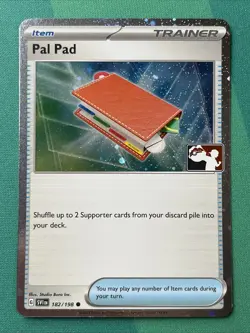 Pokemon Card - Pal Pad - HOLO Prize Pack Promo (182/198) Scarlet & Violet NM - Image 1