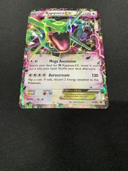 Pokemon TCG Rayquaza EX Holo Rare Black Star Promo Card XY66 - Image 1