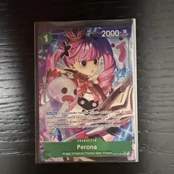 One Piece CCG Perona Character Card OP12-034 2000 Power (Alt Art) - Image 1