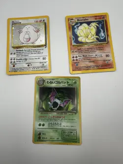 Vintage Pokemon Card Lot WOTC Holo MP/HP - Image 1