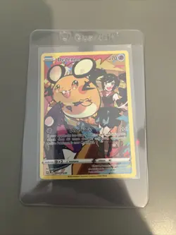 Pokemon Dedenne TCG Full Art Holo Card TG07/TG30 Trainer Brilliant Stars NM/M - Image 1