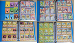 Vintage Pokemon Card Collection Base Set Era 1999, 400+ Cards Binder Lot WOTC - Image 1