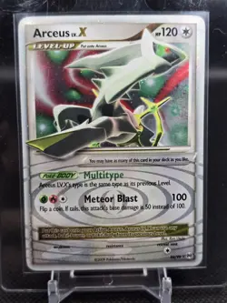 Pokemon TCG Arceus LV.X Holo Ultra Rare Card 2009 MP/HP - Image 1