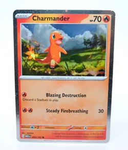 Charmander 004/165 Super Premium Collection Promo - Pokemon Card TCG (NM) - Image 1