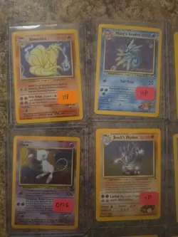 Pokemon Vintage 25 Card Collection Lot Binder All Holos WOTC E-series English - Image 2