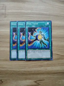 Yu-Gi-Oh! - Soul Taker - 3X - Full Playset Of Common Cards - Image 1