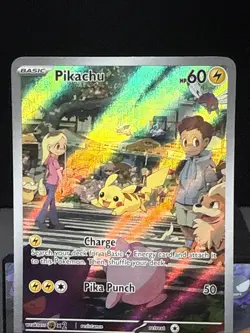 Pokemon Card Pikachu 173/165 Scarlet 151 Illustration Rare Near Mint - Image 2