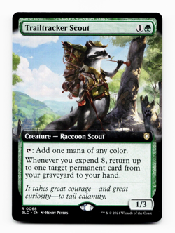 Trailtracker Scout (Extended Art) - MTG Commander: Bloomburrow - NM/M 🌳 - Image 1