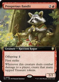 MTG - BLC - Prosperous Bandit (Extended Art) - Reg - Image 1