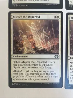 4x Modern Horizons 3 Muster The Departed NM/M Magic The Gathering Mtg - Image 2