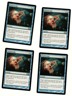 Set Of 4 Mind Sculpt Magic 2013 Magic the Gathering Playset - Image 1