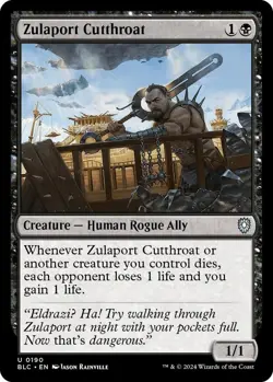MTG Bloomburrow Commander - Zulaport Cutthroat - Image 1
