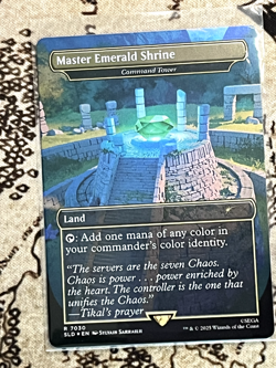 Master Emerald Shrine - Command Tower 7030 (Rainbow Foil) - Secret Lair - NM - Image 1