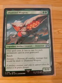 MTG Diamond Weapon 0183 Final Fantasy M/NM Free UK P&P - Image 1