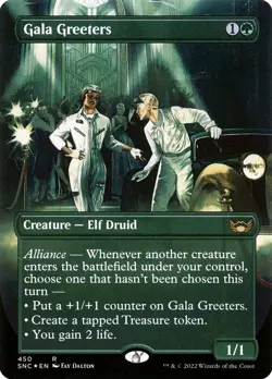 1x Gala Greeters (FOIL PROMO #450) - NM - See Pic for Set - SPARROW MAGIC - Image 1