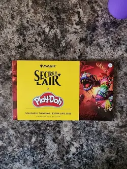 MTG Secret Lair x Play-Doh: Squishful Thinking RAINBOW FOIL Sealed - Image 1