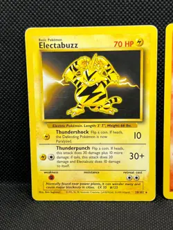 Pokemon Tcg Magmar - 36/102 & Electabuzz Base Set 20/102 - Non Holo - Image 2