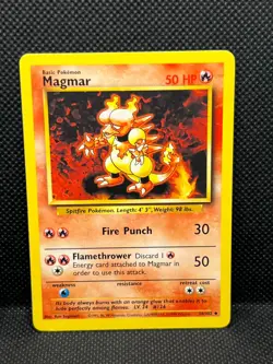Pokemon Tcg Magmar - 36/102 & Electabuzz Base Set 20/102 - Non Holo - Image 4