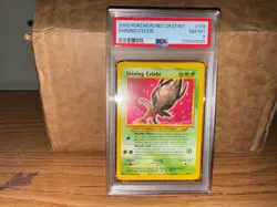 Pokemon Neo Destiny 2002 Shining Celebi 106/105 PSA 8 Near-Mint To Mint - Image 1