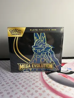 1x Pokemon TCG Mega Evolution Lucario ETB Brand New/Factory Sealed - Image 1