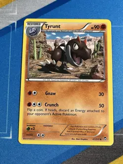 NM Tyrunt 61/111 Pokemon XY Furious Fists Near Mint Ships Quick - Image 1