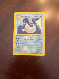 Vintage Pokemon - Dewgong 25/102 - 1st Edition Shadowless - Base Set - HP - Image 1