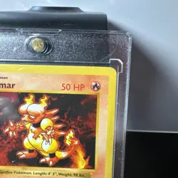 1999 Pokemon Card TCG Base Set Magmar 1st Edition Shadowless 36/102 LP Vintage - Image 3