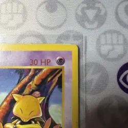 1999 Pokemon Base Set 1st Edition (Shadowless) #043/102 Abra MP/LP - Image 2