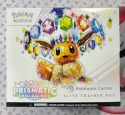 POKEMON CENTER Prismatic Evolutions Elite Trainer Box PC ETB *Read* - Image 1