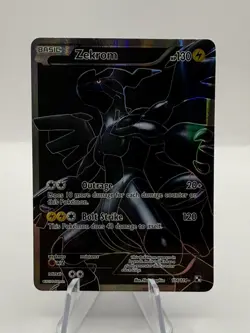 Sequential Full Art Reshiram 113/114 Zekrom 114/114 2011 Pokemon B&W - Image 3