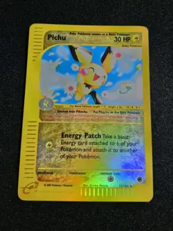 Pokemon TCG Pichu Expedition 22/165 Reverse Holo Holo Rare HP - Image 1