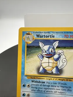 Pokemon TCG Wartortle Base Set 42/102 Regular Unlimited Uncommon - Ken Sugimori - Image 5