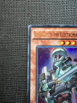 Yu-Gi-Oh Berserkion the Electromagna Warrior SDMY-EN004 Ultra Rare 1st Edition - Image 2