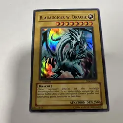Yu-Gi-Oh! Blue-Eyes W. Dragon, SKE-DE001, Super Rare, 1st Edition, German, NM - Image 3