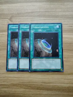 Yu-Gi-Oh! - Terraforming - 3X - Full Playset - Image 1