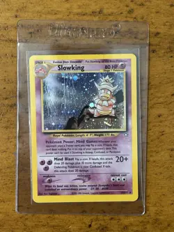 2000 Pokemon Slowking 14/111 Holo Neo Genesis Card RARE VINTAGE TCG WOTC - Image 1