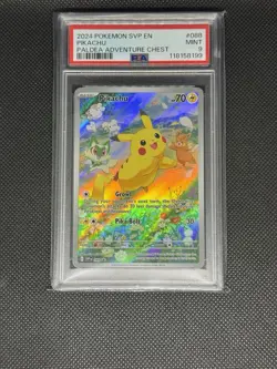 Pikachu 088 Sv: Scarlet & Violet Promo Cards Holo PSA 9 - Image 1