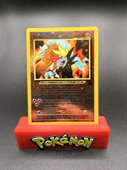 2001 Pokemon Entei Black Star Promo Reverse Holo NM CARD - Image 1
