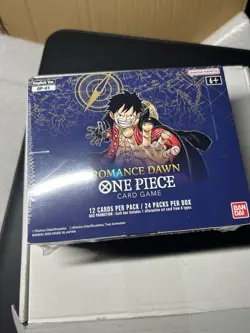 One Piece Card Game Romance Dawn Booster Box OP-01 (White Bottom) *NEW & SEALED* - Image 1