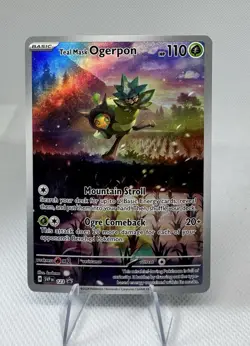Teal Mask Ogerpon 123 Sv: Scarlet & Violet Promo Cards Holo - Image 1