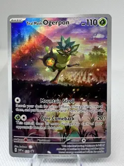 Teal Mask Ogerpon 123 Sv: Scarlet & Violet Promo Cards Holo - Image 2